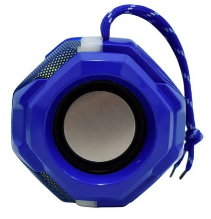 🔊 Bocina Bluetooth 3" A005 – Portátil con Luces LED