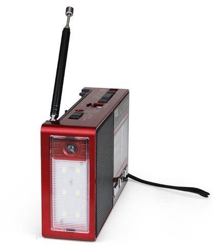 📻 Radio Portátil FOL FR-02 – AM/FM/SW con Bluetooth Y Linterna