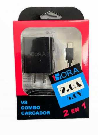 ⚡ Cargador 1Hora GAR064 con Cable Micro USB (V8) – 5V/2.0A, 10W