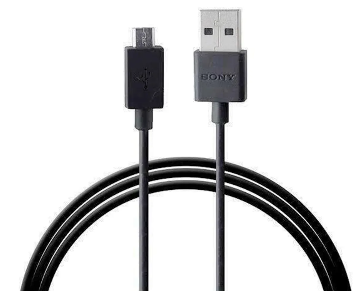 🔌 Cable Sony USB-A a Micro USB – 1.5 metros, 2.4A