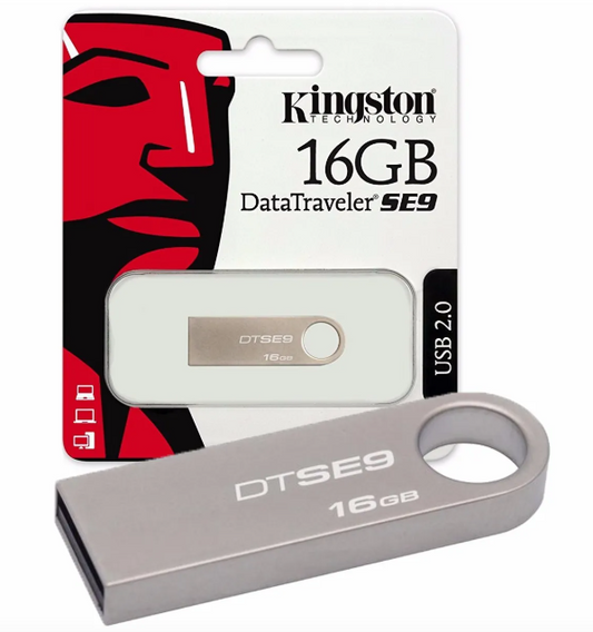 📦 Memoria USB Kingston DataTraveler SE9 – 16GB, USB 2.0