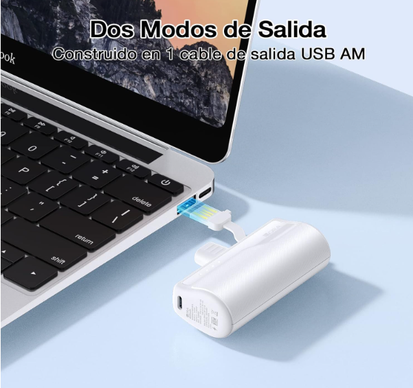 🔋 Power Bank 1Hora GAR262 – 4500 mAh, Tipo C