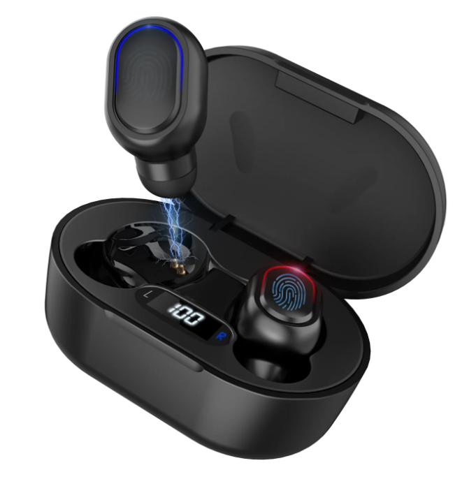 🎧 Auriculares Inalámbricos 1Hora AUT114 – Bluetooth 5.3, 25h de autonomía