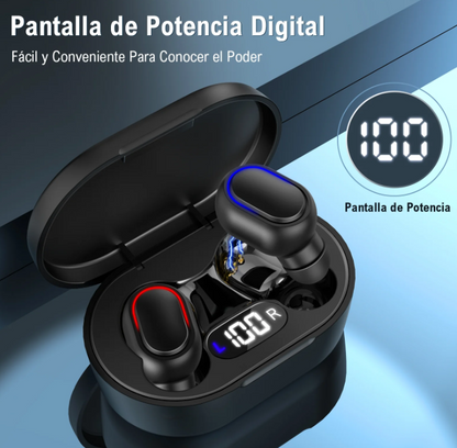 🎧 Auriculares Inalámbricos 1Hora AUT114 – Bluetooth 5.3, 25h de autonomía