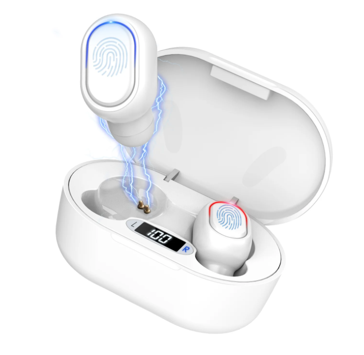 🎧 Auriculares Inalámbricos 1Hora AUT114 – Bluetooth 5.3, 25h de autonomía