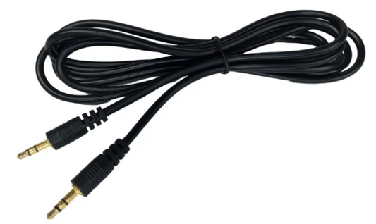 🔌Cable Auxiliar Jack 3.5 mm Plug a Plug con Punta Dorada
