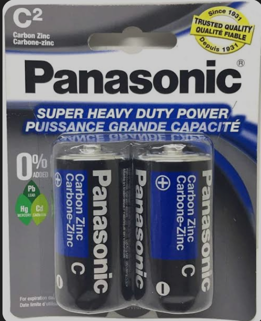 🔋 Pila Panasonic tipo C
