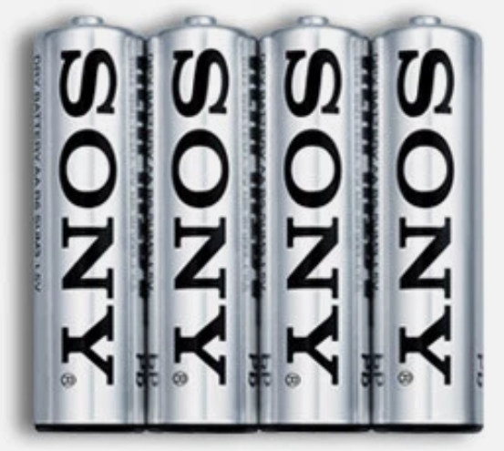 🔋 Pilas Sony AA (Doble A) Heavy Duty – Paquete con 4