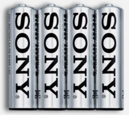 🔋 Pilas Sony AA (Doble A) Heavy Duty – Paquete con 4