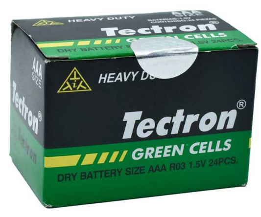 🔋 Pilas Tectron AAA 314 – Caja con 24 piezas