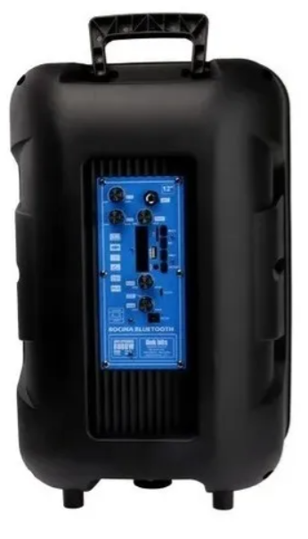 🔊 Bocina Link Bits RFR-222 de 12″ con Micrófono y Control