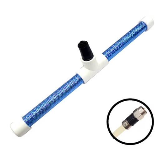 🔌 Antena HD Económica de Tubo PVC de 10 Metros