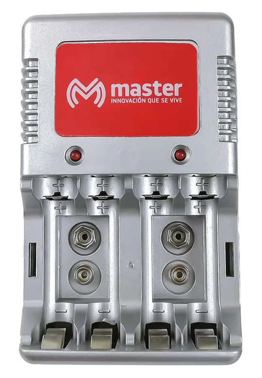 🔋 Cargador de Baterías Master EL10 – Sin Baterías Incluidas