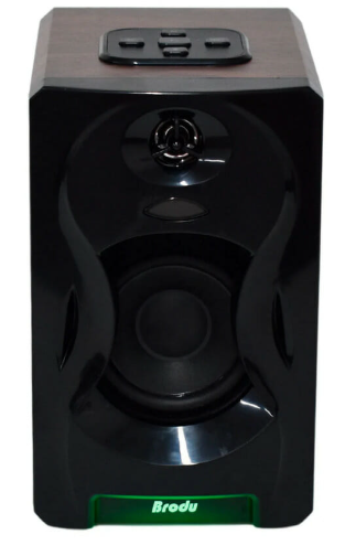 🔊 Bocina Bluetooth Brodu BTS-1321 – 3" Recargable con Luz RGB
