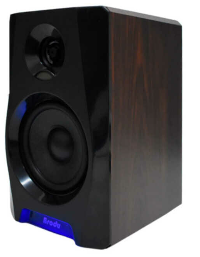 🔊 Bocina Bluetooth Brodu BTS-1288 – 4" Recargable con Luz LED