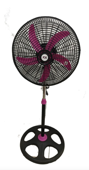 🔧 Ventilador de Pedestal de 18" con Aspas Plásticas y 3 Velocidades