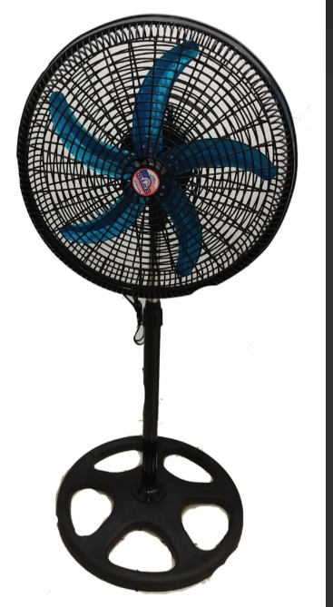 🔧 Ventilador de Pedestal de 18" con Aspas Plásticas y 3 Velocidades