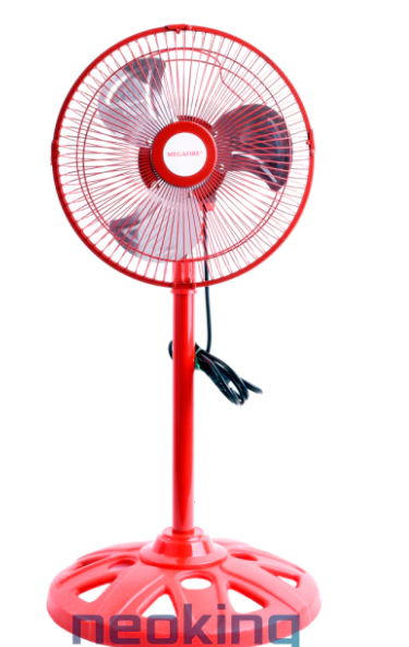 🔹 Ventilador de Pedestal 10" con Aspas Metálicas y 3 velocidades