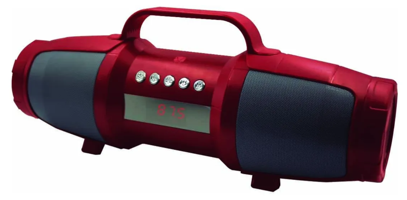 🔊 Bocina Bluetooth con Panel Solar y Linterna y dos altavoces de 3" BC-345