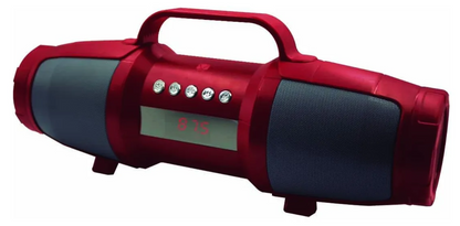 🔊 Bocina Bluetooth con Panel Solar y Linterna y dos altavoces de 3" BC-345