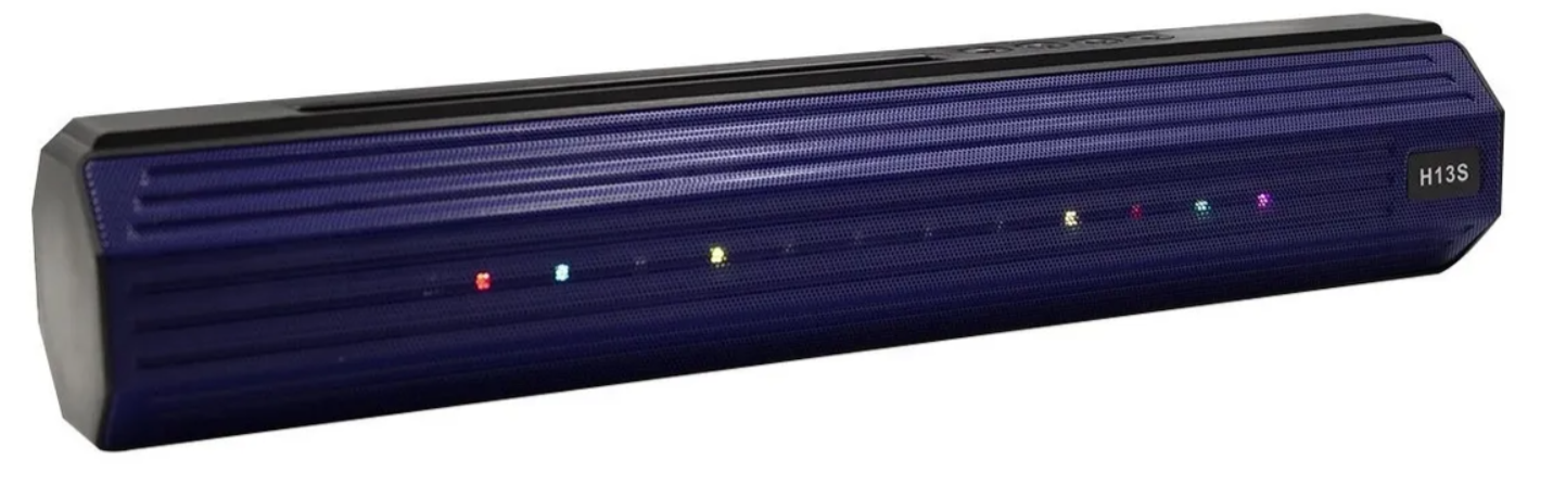 🔊 Bocina Maíz 3" H13S Bluetooth con Luces LED y Soporte
