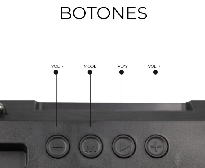 🔊 Bocina Maíz 3" H13S Bluetooth con Luces LED y Soporte