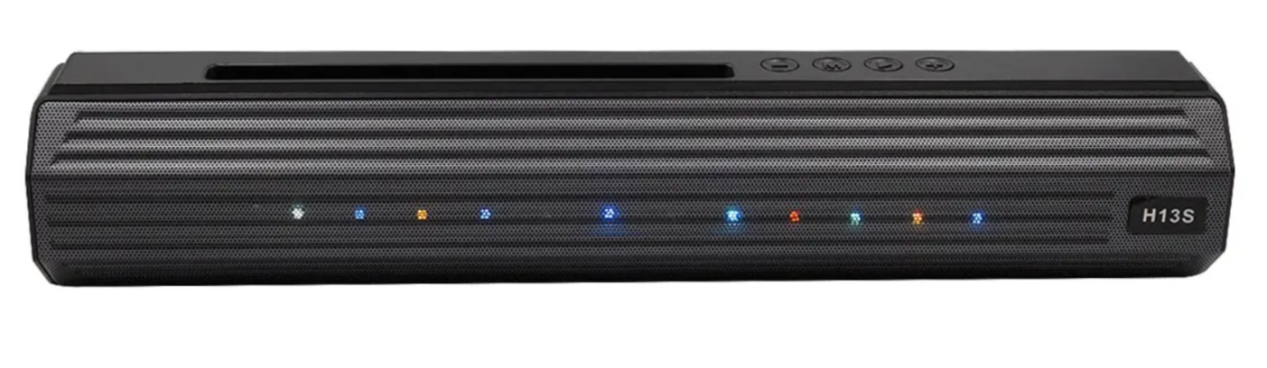 🔊 Bocina Maíz 3" H13S Bluetooth con Luces LED y Soporte
