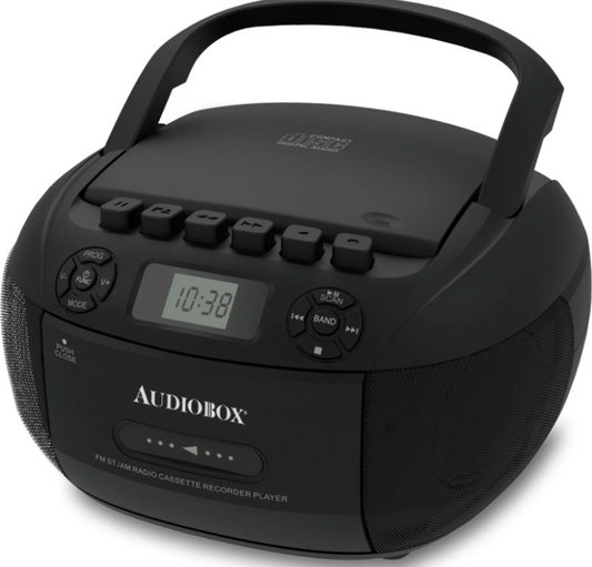 🧰 Audiobox Boombox CD/Cassette con Bluetooth CDX-400BT
