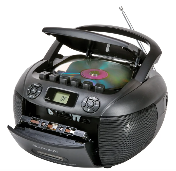 🧰 Audiobox Boombox CD/Cassette con Bluetooth CDX-400BT