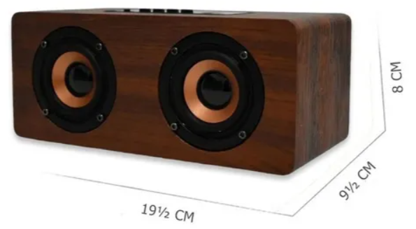 🧰 Bocina Bluetooth KTS-1612 (2 x 3")