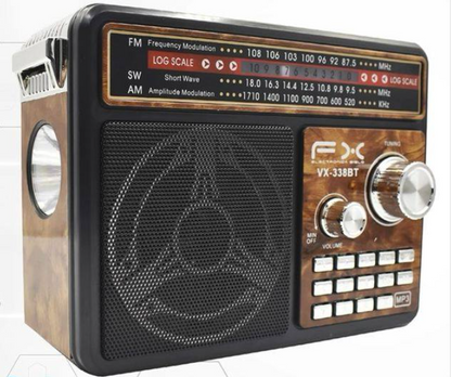 🧰 Radio Bluetooth FX VX-338BT (4")