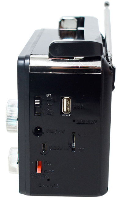 🧰 Radio Portátil KTF-1466 con Bluetooth y Linterna