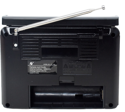 🧰 Radio Portátil KTF-1466 con Bluetooth y Linterna