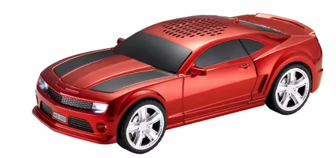 🧰 Bocina Bluetooth WS-592 con diseño de automóvil deportivo Camaro 3"