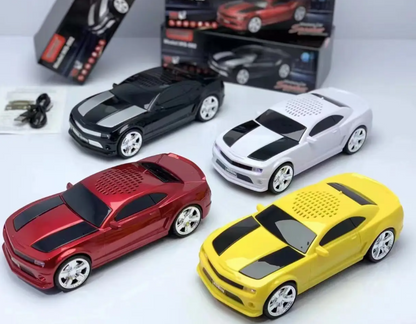 🧰 Bocina Bluetooth WS-592 con diseño de automóvil deportivo Camaro 3"