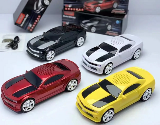 🧰 Bocina Bluetooth WS-592 con diseño de automóvil deportivo Camaro 3"
