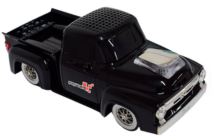 🧰 Bocina Bluetooth CH-J2027 con diseño de camioneta clásica FORD 3"