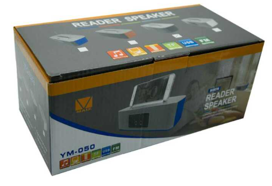 🧰 Bocina Bluetooth Maiz YM-050 con pantalla LED y soporte para celular (2 x 2")