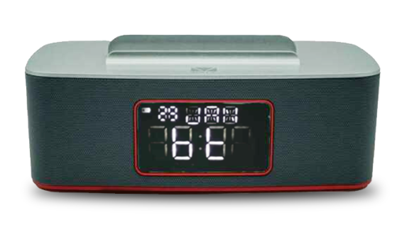 🧰 Bocina Bluetooth Maiz YM-050 con pantalla LED y soporte para celular (2 x 2")