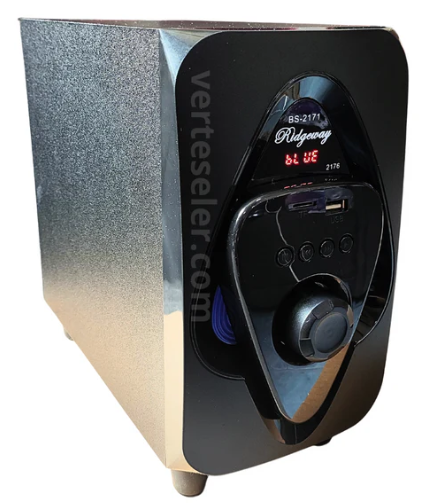 🧰 Bocina Bluetooth BS-2171 – Sistema de Sonido 2.1 Hi-Fi (1x4", 2x3")