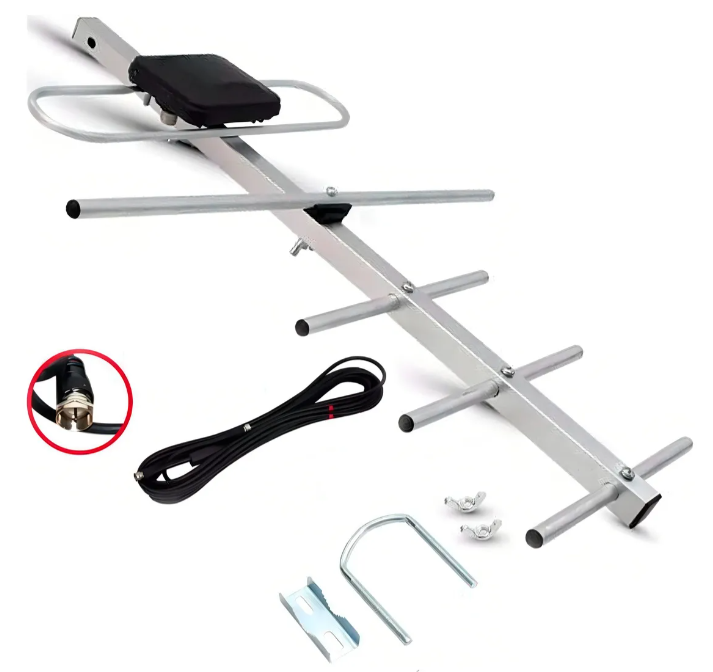 📡 Antena Exterior HDTV Link Bits HD005 – 12 Elementos, Largo Alcance