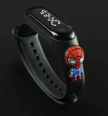 🕒 Reloj Infantil Pulseira Digital LED – Pulsera de Silicona con Pantalla Táctil