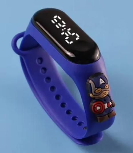 🕒 Reloj Infantil Pulseira Digital LED – Pulsera de Silicona con Pantalla Táctil