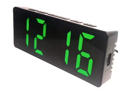 🕒 Reloj LED de Escritorio Gaosiio DS-3806L – Pantalla Espejo con Fecha y Temperatura