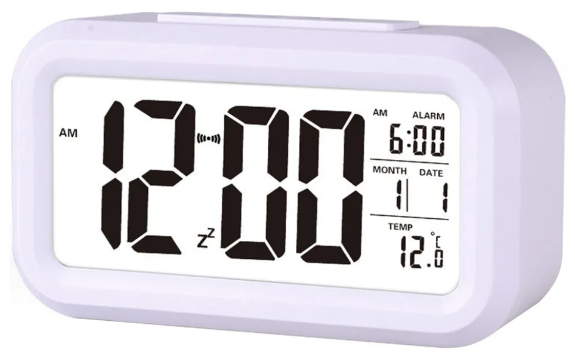 🕒 Despertador Digital con Temperatura y Calendario Perpetuo