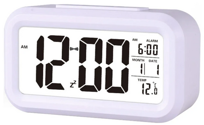 🕒 Despertador Digital con Temperatura y Calendario Perpetuo