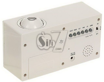 🕒 Reloj Digital con Proyección y Control por sonido DS-3605