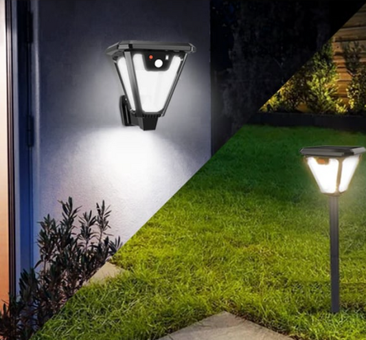 🌟 Lámpara Solar HS-V83 – Luz LED con Sensor de Movimiento
