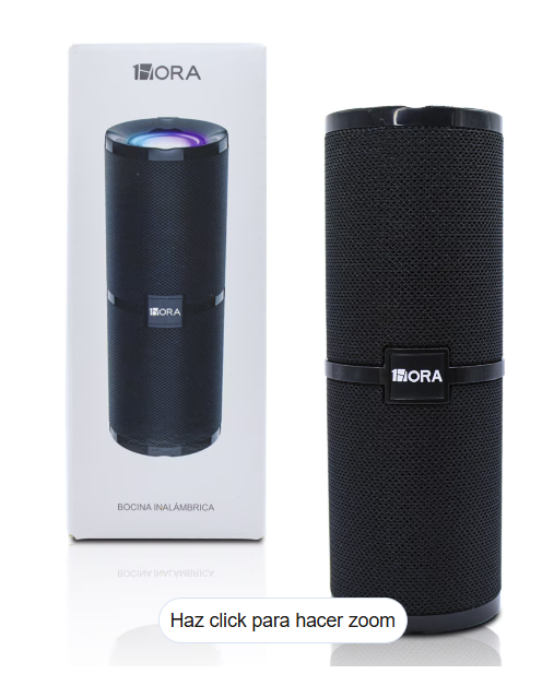 🔊 Bocina Bluetooth Portátil 1Hora BOC-060 2" – Sonido Estéreo HD