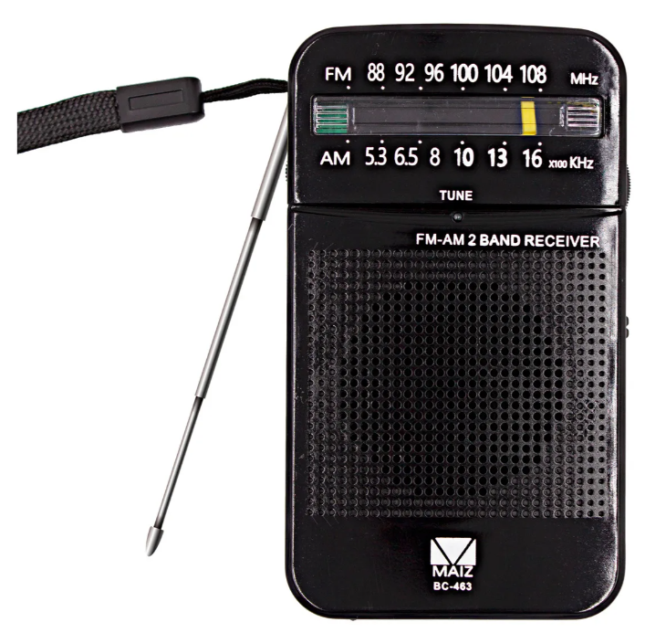 📻 Radio Portátil de Bolsillo Maíz BC-463 – AM/FM